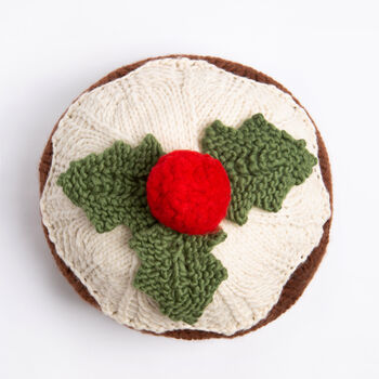 Christmas Pudding Knitting Kit, 2 of 12