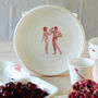 Red Vintage Beach Picnicware, thumbnail 4 of 5