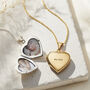 Personalised Heart Locket Necklace, thumbnail 1 of 9