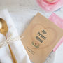 10 ‘The Perfect Blend’ Personalised Tea Packet Favours, thumbnail 1 of 4