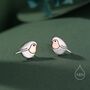 Sterling Silver Robin Bird Stud Earrings, thumbnail 1 of 12