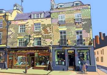 Fitzbillies, Cambridge Illustration Art Print, 2 of 3