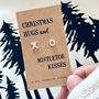 Silver Xo Earrings. Christmas Hugs And Kisses, thumbnail 1 of 4