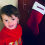 Personalised Embroidered Christmas Stocking, thumbnail 4 of 7