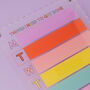 Colourful And Wipeable Wall Mounted Whiteboard Planner | One Week At A Time, thumbnail 5 of 7