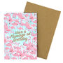 Have A Flamingo Od Birthday Card, thumbnail 5 of 6