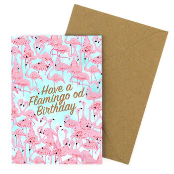 Have A Flamingo Od Birthday Card, 5 of 6
