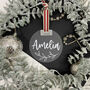 Luxury Personalised Christmas Decoration 2022 Three, thumbnail 1 of 5