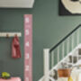 Personalised 6ft Family Number Canvas Height Chart, thumbnail 3 of 4