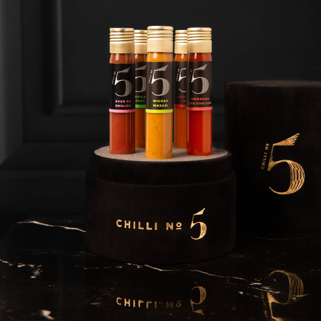 Celebration – Gourmet Chilli Sauce Gift Set, 1 of 9