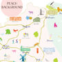 Map Of East Yorkshire Art Print, thumbnail 4 of 9