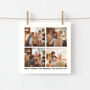 Personalised Photo Collage Grandfather Fathers Day Card, thumbnail 1 of 6