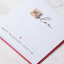 Personalised Scrabble Love Name Card, thumbnail 1 of 4