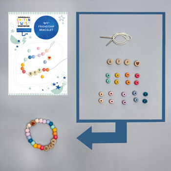 Bff Friendship Bracelet Kit, 3 of 6