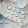 Personalised New Baby Boy Iced Biscuits Box Of 12, thumbnail 2 of 3