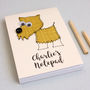 Personalised Animal Embroidered Notepad, thumbnail 5 of 7