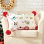 Personalised Advent Calendar Cushion, thumbnail 1 of 2