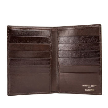 Luxury Leather Jacket Wallet. 'The Pianillo', 6 of 12