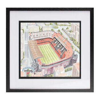 Valencia Cf Mestalla Stadium One Fine Art Print, 3 of 3