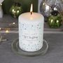 Personalised First Christmas New Home Snowflake Candle, thumbnail 8 of 8