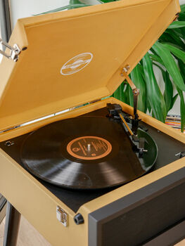 Retro Style Record Player On Legs, 11 of 12