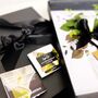 Scented Calla Lily + Black Orchid Funeral Card, thumbnail 2 of 5