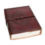 Indra Celtic Knot Leather Journal Notebook, thumbnail 6 of 10
