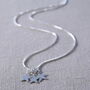Sterling Silver Star Charm Necklace, thumbnail 2 of 5