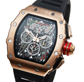 Men's Watch By Thomas And George, Tokyo Black Edition, 3 of 3