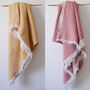 Four Layers Soft Cotton King Size Muslin Blanket, thumbnail 2 of 11