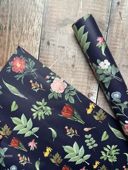 Botanical Wrapping Paper Recycled, 3 of 4