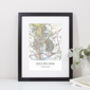 Our Family Home Personalised Map Print, thumbnail 6 of 10