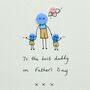 Personalised 'Button Daddy' Handmade Card, thumbnail 8 of 12