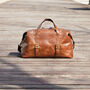 Genuine Leather Boarding Bag For Travelling, thumbnail 10 of 12