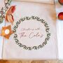 Berry Wreath Personalised Christmas Table Runner, thumbnail 1 of 2