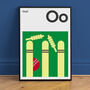 Cricket Out! Posters And Prints For Cricket Fans, thumbnail 1 of 5