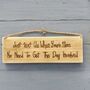 Funny Wooden Sign For Dog Lovers, thumbnail 3 of 4