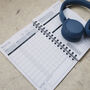 Workout Six Months Training Log Book, thumbnail 5 of 7