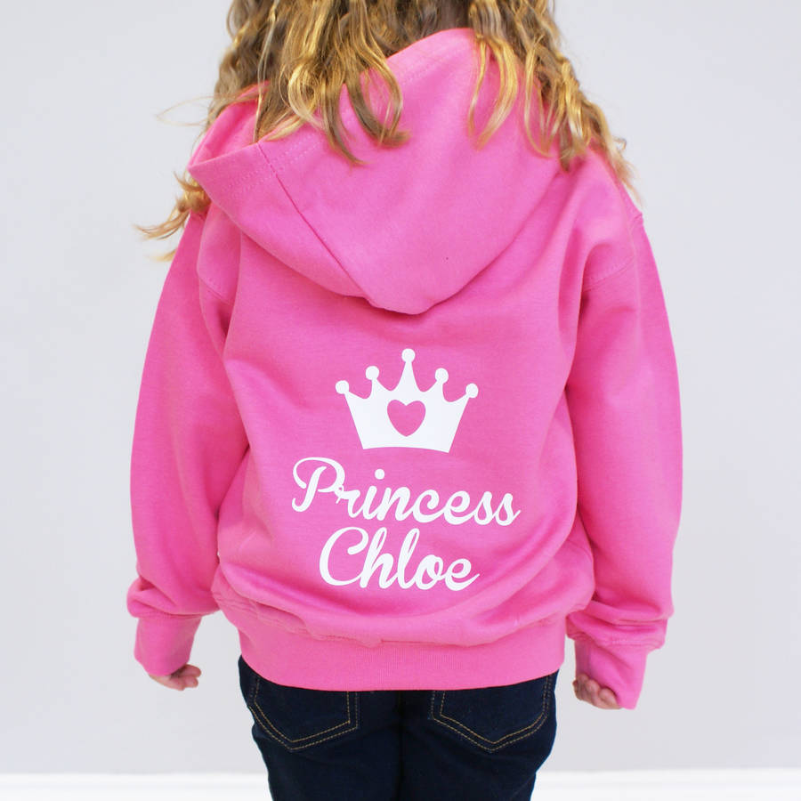 Personalised Children's Princess Hoodie, 1 of 4