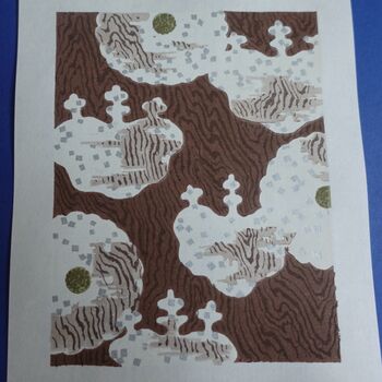 Wood Grain Abstract Art Print, 7 of 9