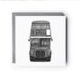 London Double Decker Bus Card, thumbnail 2 of 5