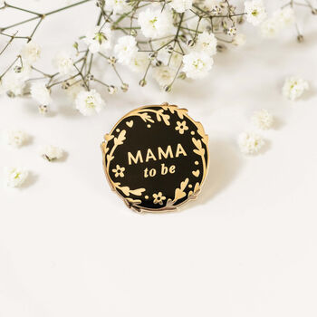 Personalised Mama To Be Gift Pregnancy Announcement Pin Keepsake, 2 of 6
