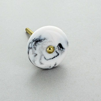 Mary Edition Ii Marble Effect Cupboard Knobs By G Decor, 6 of 6