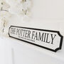 Personalised Family Street Sign, thumbnail 1 of 3
