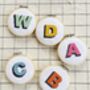 Drop Shadow Alphabet Cross Stitch Kit, thumbnail 4 of 10