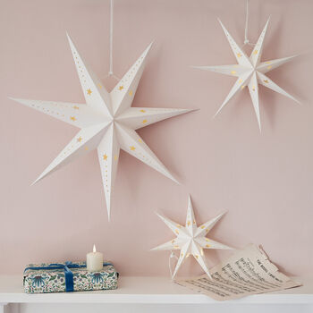 Fold Out Paper Star Decorations, 3 of 3