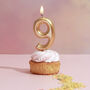 G Decor Gold Number Birthday Candles Zero To Nine, thumbnail 2 of 5