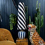 Liquorice Helter Skelter Oversized Cone Lampshades, thumbnail 5 of 7