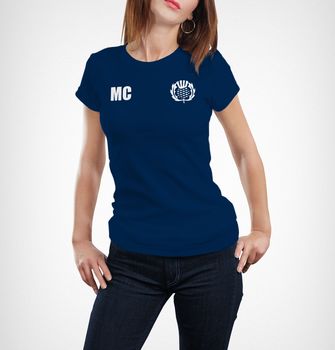 Personalised Scotland Rugby Supporters Ladies T Shirts, 2 of 3
