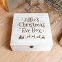 Personalised Engraved Wooden Christmas Eve Box, thumbnail 1 of 3